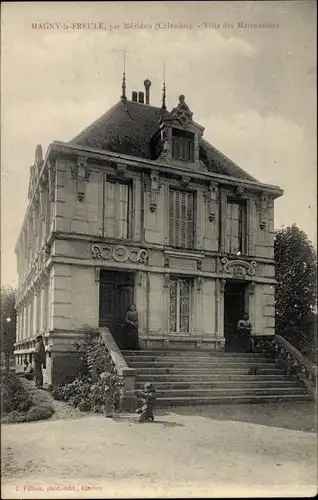 Ak Magny le Freule Calvados, Villa des Maronniers