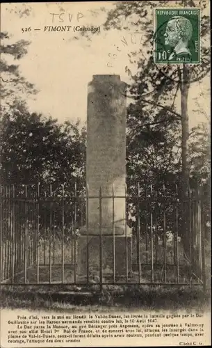 Ak Vimont Calvados, Monument