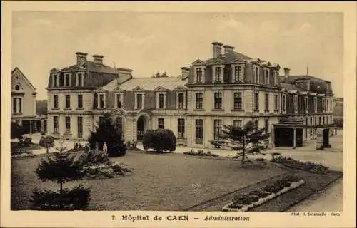 Ak Caen Calvados, Hopital, Administration