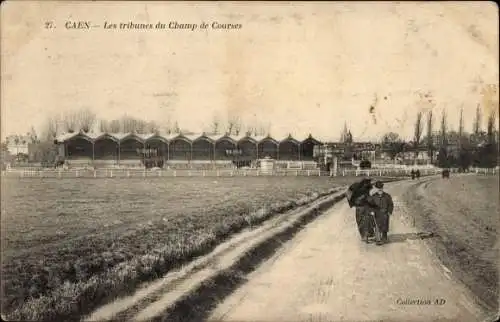 Ak Caen Calvados, Les tribunes du Champ de Courses