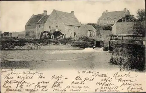 Ak Courseulles sur Mer Calvados, Le Moulin