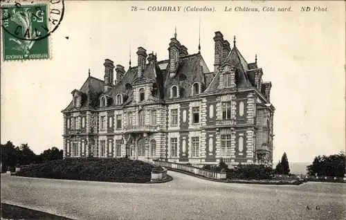 Ak Combray Calvados, Le Chateau