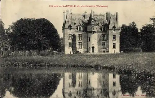 Ak Glanville Calvados, Chateau de Vauville
