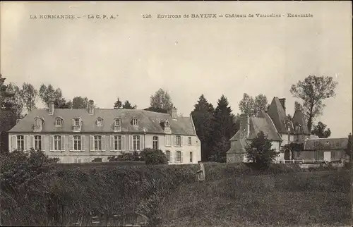 Ak Vaucelles Calvados, Le Chateau