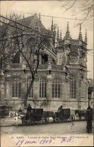 Ak Caen Calvados, L'Eglise Saint Pierre