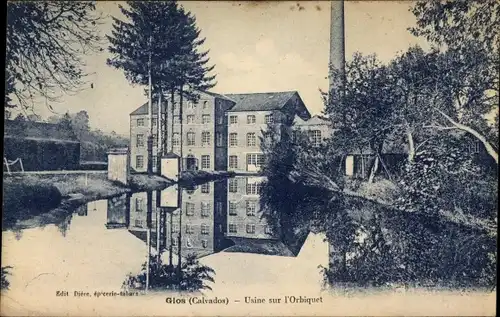 Ak Glos Calvados, Usine sur l'Orbiquet