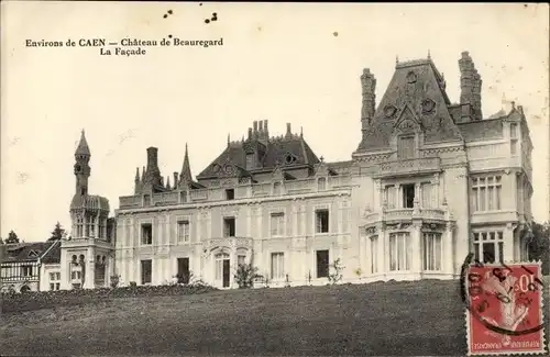 Ak Hérouville-Saint-Clair Calvados, Domaine de Beauregard, Chateau