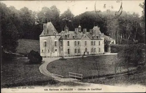 Ak Falaise Calvados, Chateau de Courtitoul