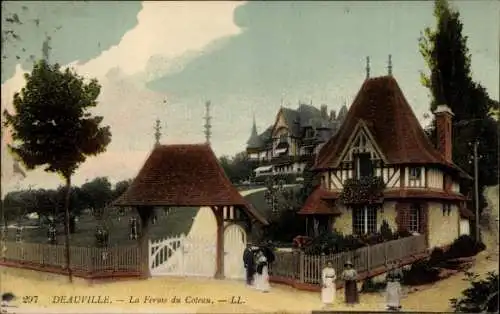 Ak Deauville Calvados, La Ferme du Coteau