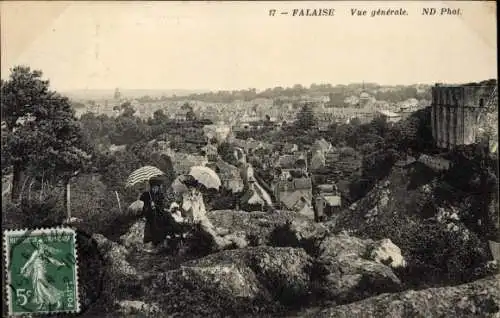 Ak Falaise Calvados, Vue generale