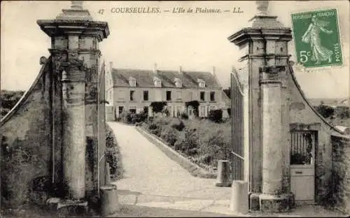 Ak Courseulles Calvados, L'Ile de Plaisance