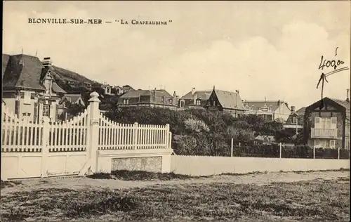 Ak Blonville sur Mer Calvados, La Crapeaudine