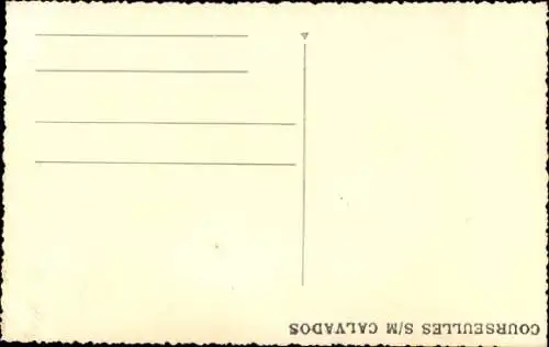 Foto Ak Courseulles sur Mer Calvados, Rathaus