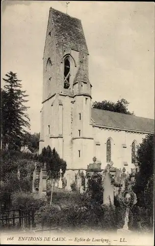 Ak Louvigny Calvados, Eglise