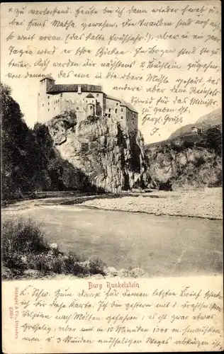 Ak Ritten Renon Südtirol, Schloss Runkelstein, Castel Roncolo