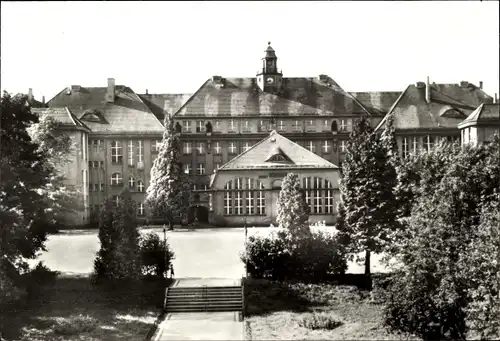 Ak Burgstädt in Sachsen, Ernst Schneller Schule