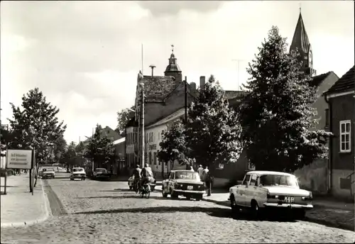 Ak Ketzin an der Havel, Thälmannstraße