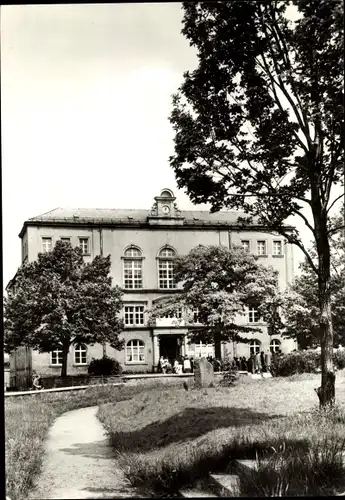 Ak Limbach Oberfrohna in Sachsen, Goetheschule