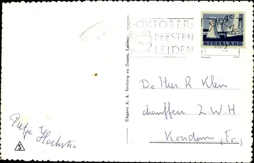 Ak Leiden Südholland Niederlande, Anna Kliniek