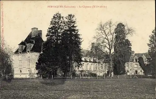 Ak Fervaques Calvados, Le Chateau
