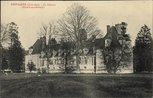 Ak Fervaques Calvados, Le Chateau