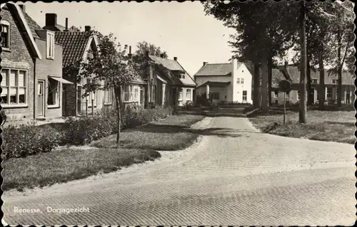 Ak Renesse Schouwen-Duiveland Zeeland, Dorpsgezicht