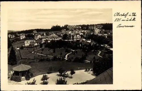 Ak Oberhof im Thüringer Wald, Panorama