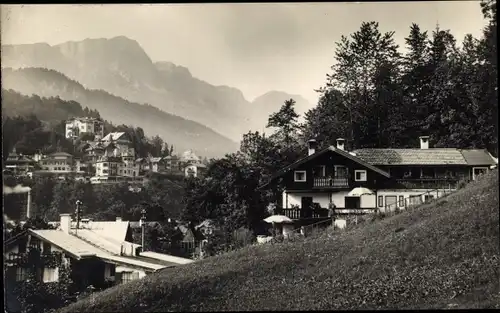 Foto Ak Berchtesgaden in Oberbayern, Haus Kärber, Ort