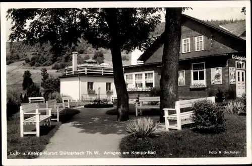 Ak Stützerbach Ilmenau Thüringen, Anlagen am Kneipp Bad