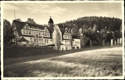 Ak Saalfeld an der Saale Thüringen, "Feengrotten" Saalfelder Heilquellen