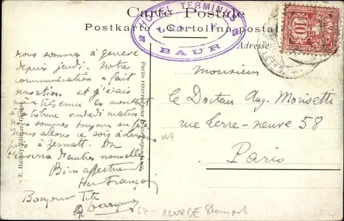 Ak Genève Genf Schweiz, Pont des Bergues et Ile Rousseau