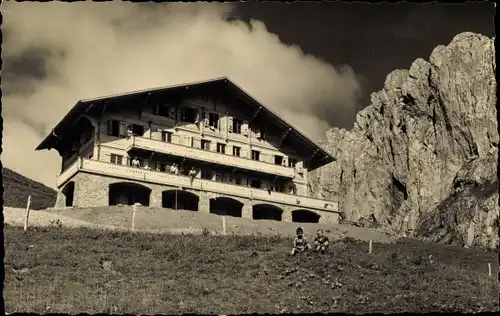 Ak Fribourg Freiburg Stadt Schweiz, Chalet Obersattel