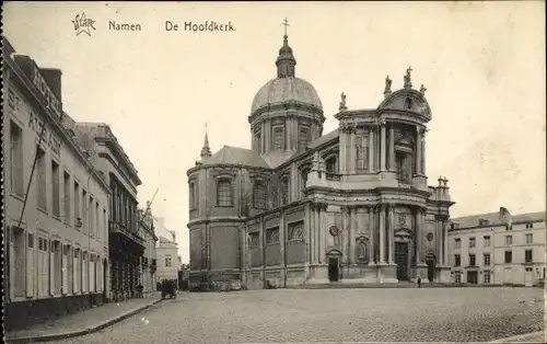 Ak Namur Wallonien, de Hoofdkerk