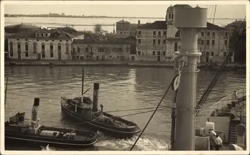 Foto Ak Venezia Venedig Veneto, Stadtansicht, Boote