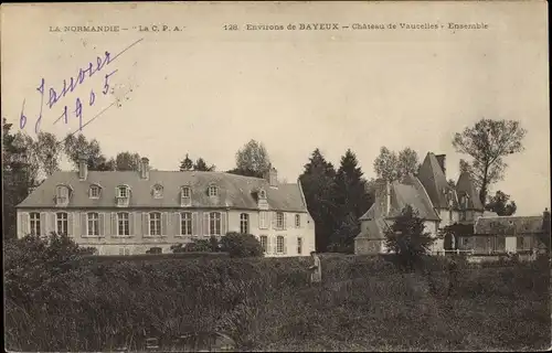 Ak Vaucelles Calvados, Le Chateau