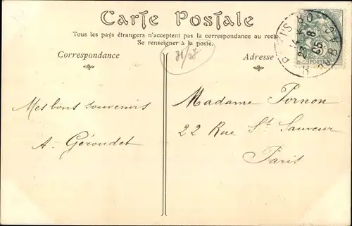 Ak Paris VII, Cours Secondaire, Rue Bouchut, Schulgebäude, Schülerinnen
