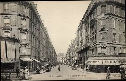 Ak Paris VI, Rue Saint Placide, Geschäfte, Liqueurs