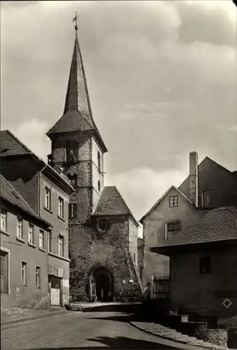 Ak Weida in Thüringen, Wiedenkirche