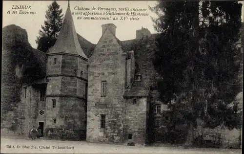 Ak Fervaques Calvados, Le Chateau