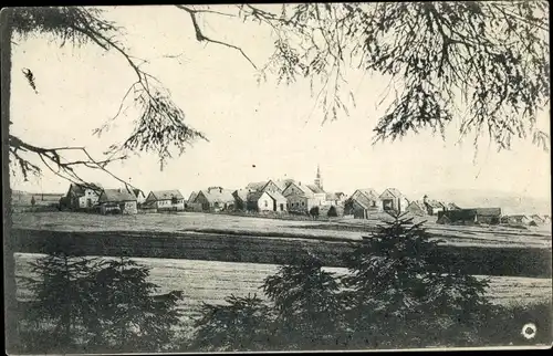 Ak Masserberg in Thüringen, Gesamtansicht