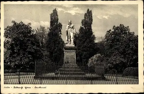 Ak Celle in Niedersachsen, Albrecht Thaer Denkmal