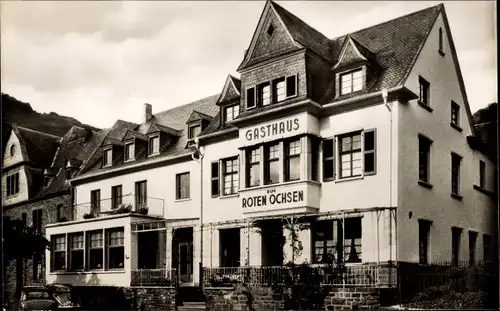 Ak Alken an der Mosel, Gasthaus Zum Roten Ochsen