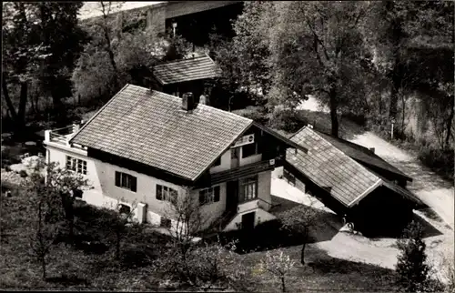 Ak Feldwies Übersee am Chiemsee, Pension Haus am See