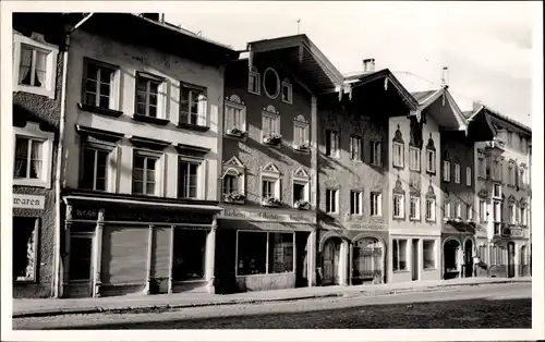 Foto Ak Bad Tölz in Oberbayern, Straßenpartie, Bäckerei Josef Höchstetter