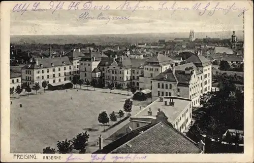 Ak Freising in Oberbayern, Kaserne