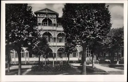 Ak Ostseebad Göhren auf Rügen, Hotel Seestern