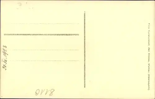 Ak Murnau am Staffelsee, Gasthof, Berge