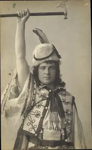 Foto Ak Opernsänger als Zigeunerbaron