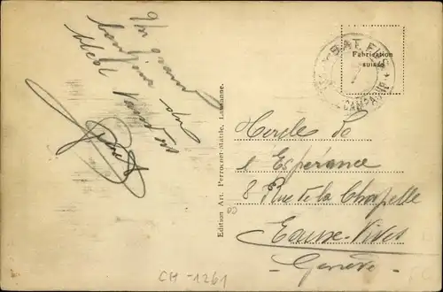 Ak Givrins Nyon Kanton Waadt, vue générale