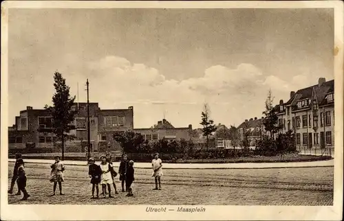 Ak Utrecht Niederlande, Maasplein